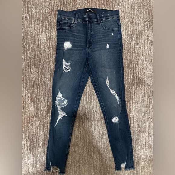 Express Denim Perfect Ankle High Rise - Picture 2 of 5